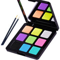 Bowitzki 9 Colors Water Activated Eyeliner Retro Liner UV Glow