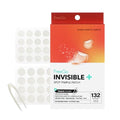 FreeGo Invisible+ Hydrocolloid Spot Pimple Patches for Face, Large Patches for Breakouts, Zit, Blemish Spot, Facial Stickers, Korean Pimple Patches (132 Counts)