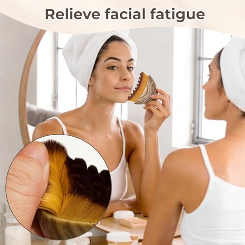 Lymphatic Drainage Face Brush - Jawline Sculpting Massager (2 Pcs)