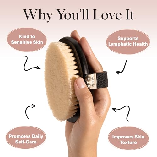 Kitsch Dry Brushing Body Brush for Lymphatic Drainage & Exfoliation