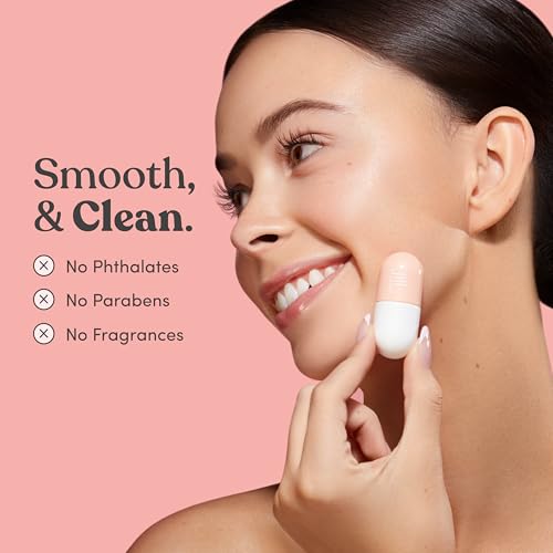 JILL Glow After Shave Cream for Face ? Post Shave Dermaplane Moisturizer with Jojoba Oil, Aloe Vera, Hyaluronic Acid & Niacinamide ? Redness & Irritation Relief ? 4 Pack, 0.2oz Each