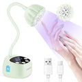 JODSONE Fast Curing UV Nail Lamp - Portable Gooseneck LED Dryer