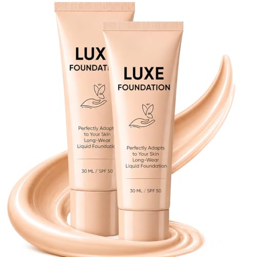 LUXE FOUNDATION Long-Wear Hydrating Liquid Foundation for Mature Skin