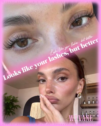 WTVANE Natural Lash Clusters - Wispy Eyelash Extensions 8-16mm