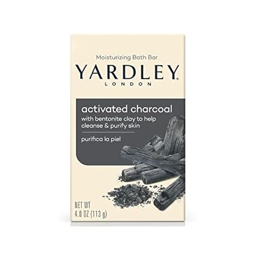 Yardley Activated Charcoal Bath Bar 4oz