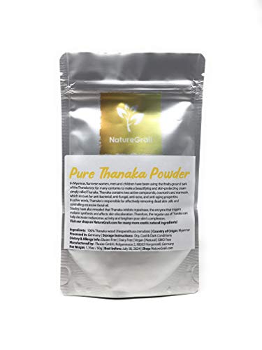 Pure Thanaka Powder 50g - Thai Wood Face Mask