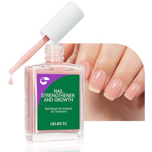 Gelike EC Nail Strengthener Polish - 6 in 1 Nude Blush 15ml