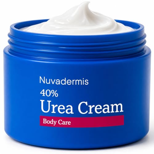 NUVADERMIS 40% Urea Cream with Salicylic Acid for Dry Skin - 5.3 fl oz