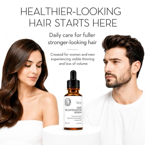 Hair Growth Serum for Thinning Hair - Peptide & Botanical Treatment