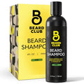 The Beard Club Original Premium Beard Shampoo - Natural & Nourishing Formula for Soft, Clean & Healthy Facial Hair - Gentle on Skin - Sulfate & Paraben Free - 4 fl oz