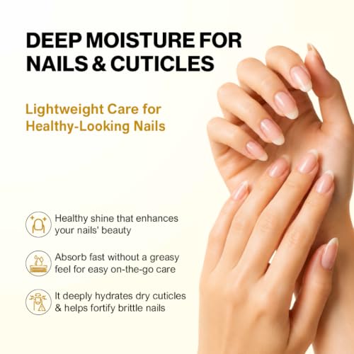 Bee Naturals Nail & Cuticle Oil 0.5 oz - Deep Moisture for Dry Cuticles