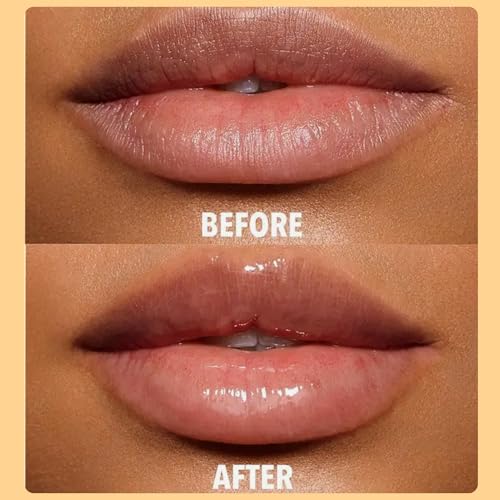 Lemon Turmeric Lip Balm for Dark Lips - 2pcs Moisturizing Treatment