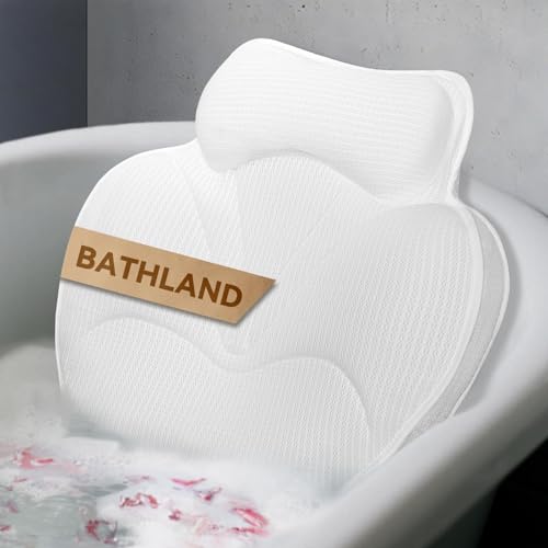 Luxury Bath Pillow - Ergonomic Bathtub Neck & Back Support