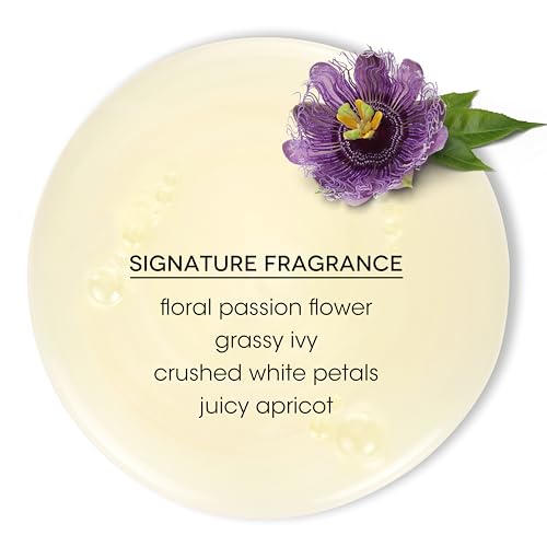Bain de Terre Passion Flower Color Preserving Shampoo, for Vibrant Color & Protection from Fading, with Argan & Monoi Oils, Paraben-free, Vegan