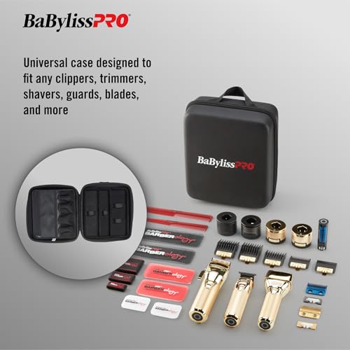 Universal Barber Tool Storage Case for Trimmers & Clippers - Travel Pouch