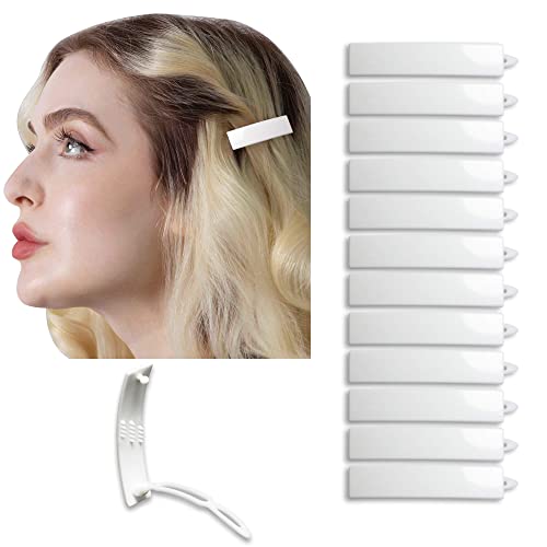 Aurora Pin Hair Barrettes Set - 12pc Non-Metal Clips for All Hair