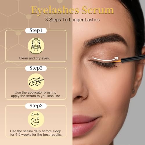Lash Growth Serum for Longer, Thicker Lashes - 5mL