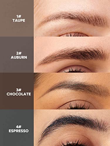 SHEGLAM Dual-Sided Eyebrow Pencil Waterproof Long-Lasting Chocolate