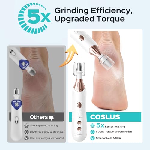 Electric Nail File Manicure Pedicure Kit - 5-in-1 Cordless Care