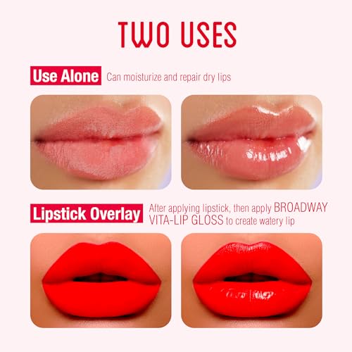 Ruby Kisses Broadway Vita-Lip Gloss 6pcs - High-Shine