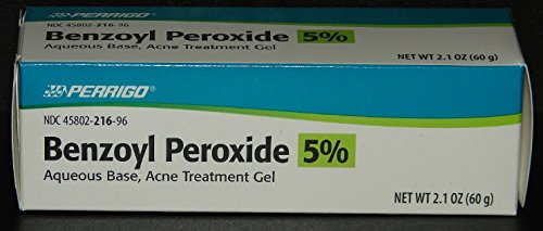 Perrigo 5% Benzoyl Peroxide Acne Treatment Gel 60g