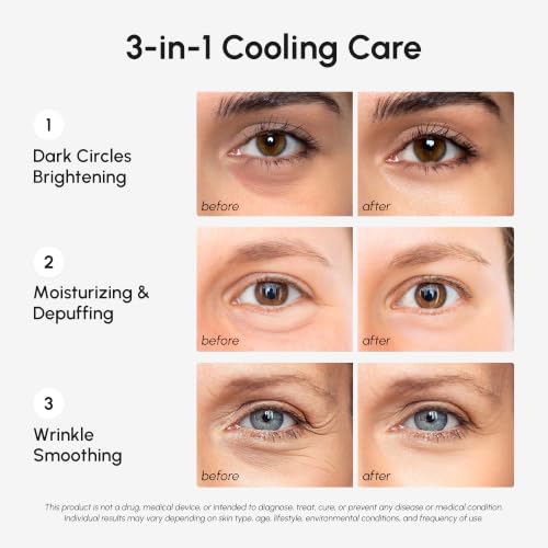 MAREE Cooling Eye Gel Patches for Puffy Eyes & Dark Circles