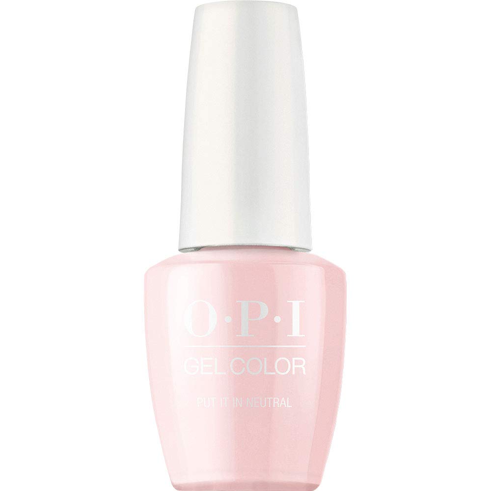 OPI GelColor, Put It In Neutral, Nude Gel Nail Polish, Soft Shades Collection, 0.5 fl oz