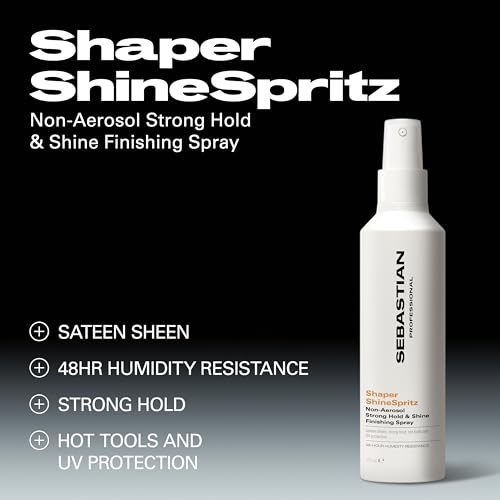 Sebastian Professional ShineSpritz Styling Spray | Heat Protection & Satin Shine