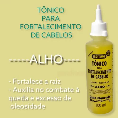 Gota Dourada Hair Tonic Strengthening Serum 100ml
