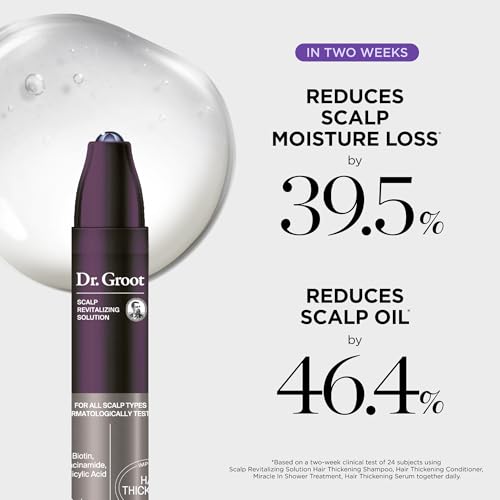 Dr. Groot Hair Loss Treatment Set with Biotin & Rosemary | Thickening Shampoo, Conditioner & Scalp Care