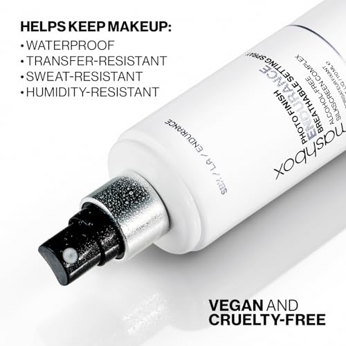 Smashbox Photo Finish Endurance Breathable Setting Spray | Lightweight, Long-Lasting, Hydrating Setting Spray | Locks in Makeup + Breathable Barrier That Strengthens Skin
