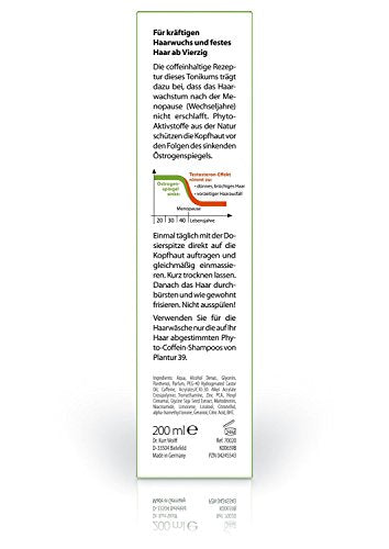 Plantur 39 Tonic Hair Growth & Menopause Relief