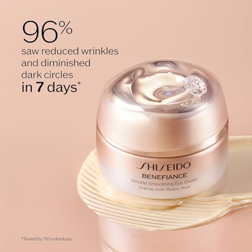 Shiseido Wrinkle Smoothing Ritual Set - Benefiance Day Cream SPF 23 (50mL), Clarifying Cleansing Foam (50mL), Eudermine Activating Essence (30mL) & Benefiance Cream (15mL) - $133 Value