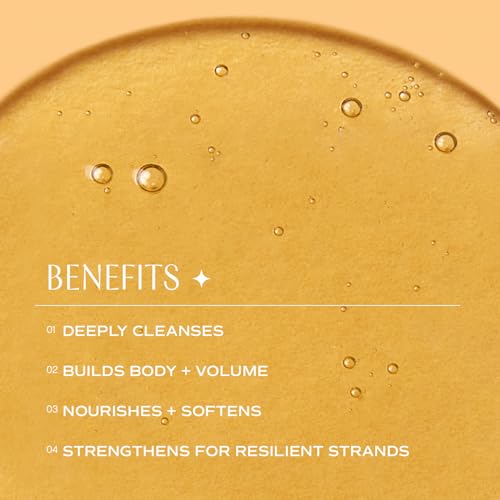 INNERSENSE Organic Pure Harmony Hairbath Shampoo - 10oz, Gentle, Nourishing, For All Hair Types