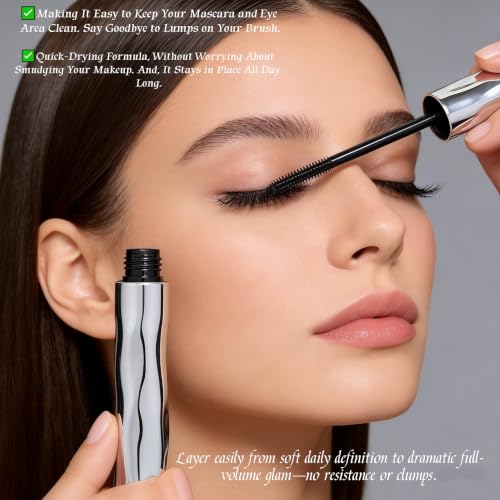 Waterproof Volumizing Mascara Black – Curling & Lengthening