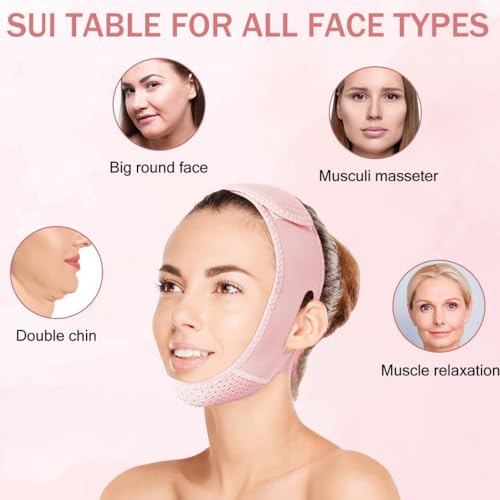 V Line Lifting Chin Strap Mask for Double Chin Reduction