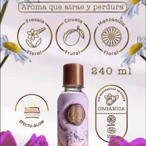 Ritual Botanico Mantequilla Corporal de Seduccion 240ML - Suaviza e Ilumina (Efector glow), Brind?ndote Hidrataci?n y Sensualidad