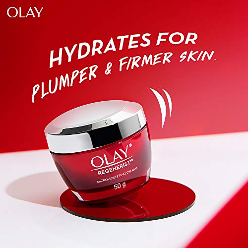 Olay Regenerist Micro-Sculpting Cream, Anti Aging Moisturizer,1.7 oz