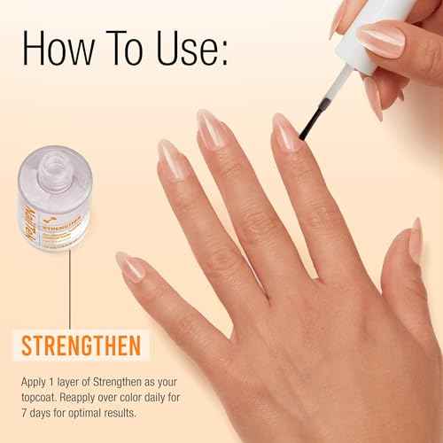 Nail Tek Formula 2 Nail Strengthener Polish ? Protein-Enriched Repair Treatment for Soft, Peeling & Weak Nails, Restore Nails Strength, 0.5 fl oz