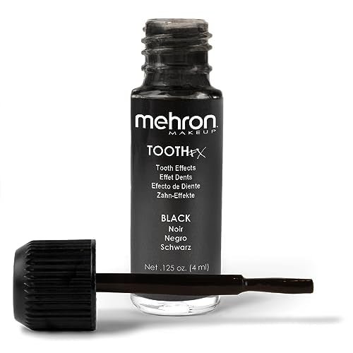 Mehron Tooth FX Black Temporary Tooth Paint for Halloween
