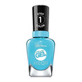 Sally Hansen Miracle Gel Neons Nail Polish - 53 Miami Ice (Neon Blue)
