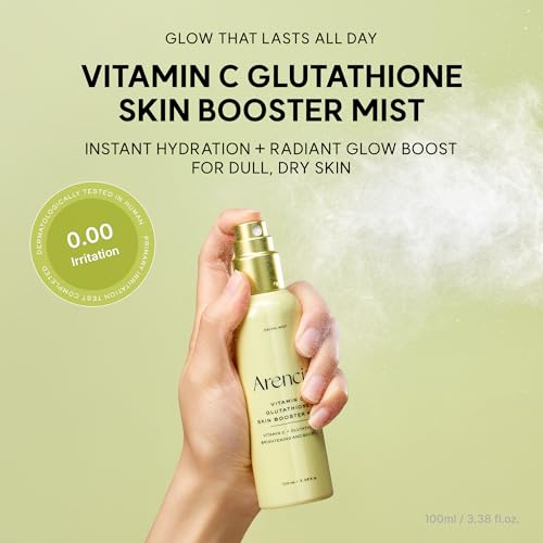 Vitamin C & Glutathione Facial Mist Spray, 3.38 fl oz