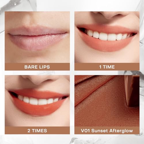 Mistine Velvet Matte Lip Gloss with Hyaluronic Acid V01