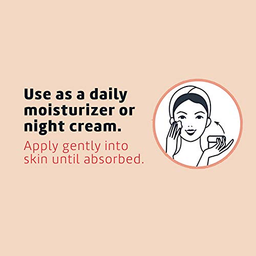 De La Cruz Vitamin E Cream Moisturizer for Face and Neck - Moisturizing Skin Care for All Skin Types - Made in USA (Pack of 2)