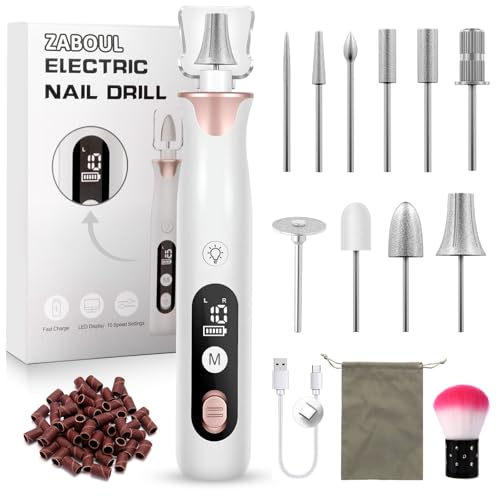 Professional Electric Nail Drill Kit for Manicure & Pedicure