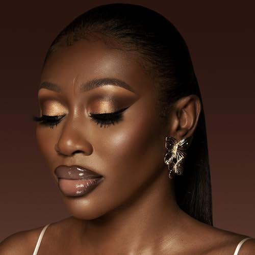 Juvia's Place Coffee Shop Lip Gloss - Brown Sugar - Hydrating Butter Lip Gloss for Women, Long-Lasting Shine, Moisturizing Glass-like Finish, Plumping Non-sticky, Suitable for every vibe