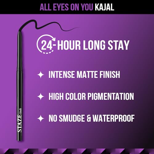 Staze 9to9 All Eyes on You Kajal Eyeliner