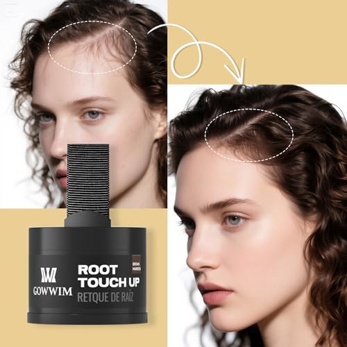 gowwim Hairline Powder - Waterproof Gray Hair Concealer, 0.14 oz