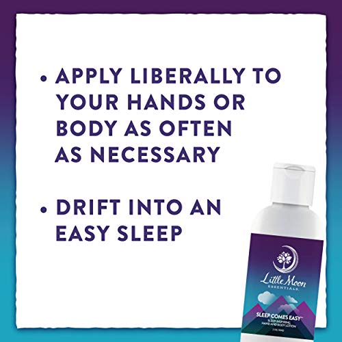 Little Moon Essentials Sleep-Inspiring Hand & Body Lotion, Sleep Comes Easy, 4 oz.