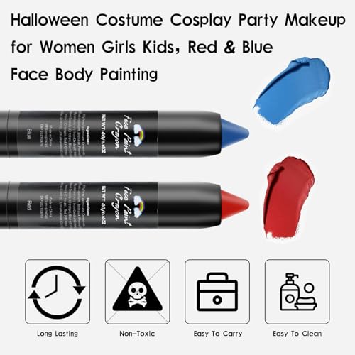 Face Paint Kit for Halloween